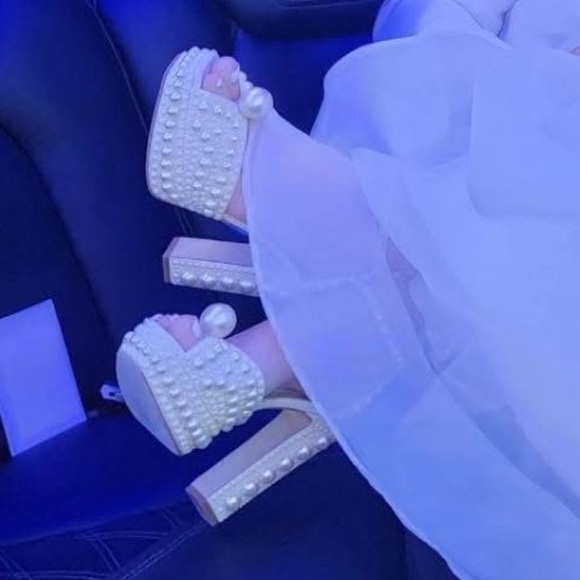 Sacaria Platform 120 Wedding shoes worn once! - Picture 5 of 5